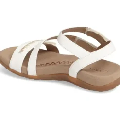 Clearance Gabby Adjustable Comfort Sandal – White Women Women's Sandals