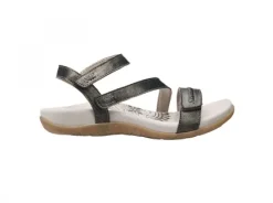 Hot Gabby Adjustable Comfort Sandal – Pewter Women Women's Sandals