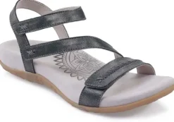 Hot Gabby Adjustable Comfort Sandal – Pewter Women Women's Sandals