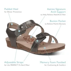 Online Jillian Braided Quarter Strap Ivory Sandal SC362 Women Women's Sandals