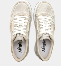 Discount Alyster Cream Retro Lace-up Sneaker Women Women's Shoes