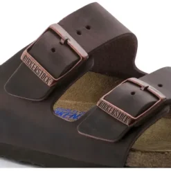 Clearance Arizona Soft Footbed Oiled Habana Leather - Womens Women Women's Sandals