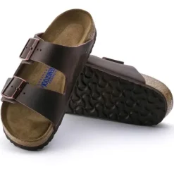 Clearance Arizona Soft Footbed Oiled Habana Leather - Womens Women Women's Sandals
