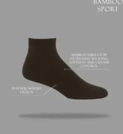 Outlet Bamboo Sport 3-Pack (Large) Socks