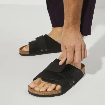 Best Kyoto Nubuck Women's Sandal Black Women Women's Sandals