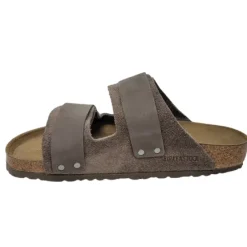 Fashion Uji Men's Adjustable Slide Sandal – Concrete Gray Men's Sandals