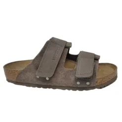 Fashion Uji Men's Adjustable Slide Sandal – Concrete Gray Men's Sandals