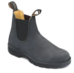 Sale 587 Classic Rustic Black Chelsea Boot Women Men's Boots|Women's Boots