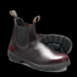 New 2412 Original Bordeaux Brush Unisex Women Men's Boots|Women's Boots