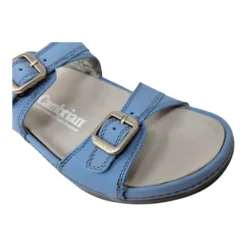 Online Agean 4 Blue Leather Sandal Women Women's Sandals