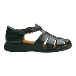 Sale Certina Sun Women's Black Fisherman Sandal Women Women's Sandals