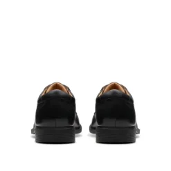 Sale Eldridge Cap Black Leather Dress Shoe Men's Shoes