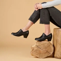 Best Emily2 Cove Black Leather SlipOn Women Women's Shoes