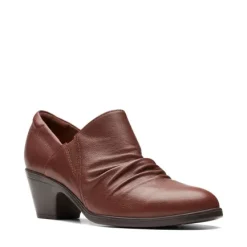 Fashion Emily2 Cove Tan Leather Slip-On Women Women's Shoes