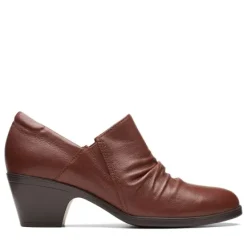 Fashion Emily2 Cove Tan Leather Slip-On Women Women's Shoes