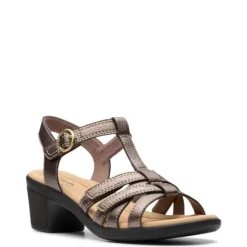 Online Emily2 Rose Women's Bronze Metallic Sandal Women Women's Sandals