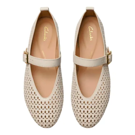 Sale Fawna Jane Women's Cream Flat Women Women's Shoes