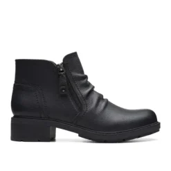 Clearance Hearth Dove Women's Black Leather Boot Women Women's Boots