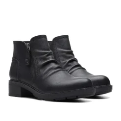 Clearance Hearth Dove Women's Black Leather Boot Women Women's Boots