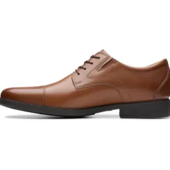 Clearance Whiddon Cap Mens Dress Comfort Brown Leather Men's Shoes
