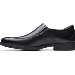 Sale Whiddon Step Slip On Black Leather Men's Shoes