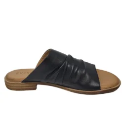 Clearance Lauren 04 Black Women's Slide Sandal Women Women's Sandals