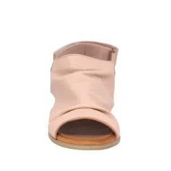 Online Vera 01 Nude Women's Back Strap Leather Sandal Women Women's Sandals