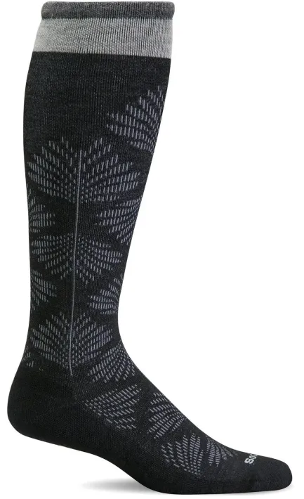 Hot Full Floral - Moderate Graduated Compression - Womens Socks