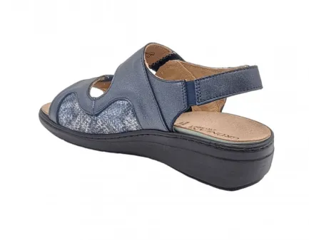 New Essi Blu Women's Stretchy Sandal Women Women's Sandals
