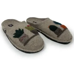 Fashion Cactus Soft Felt Wool Women's Slipper Women Women's Slippers