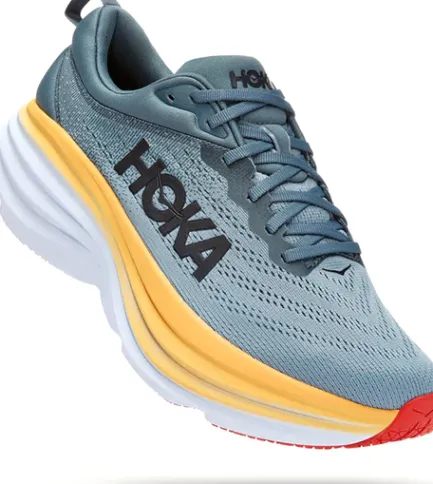 Clearance Hoka Men's Bondi 8 Comfort Running Walking Shoe Men's Athletic