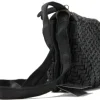 New JANE - Black Weave Crossbody Handbags