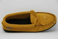 Hot Moccasins Beaded Crepe Sole Women Women's Slippers