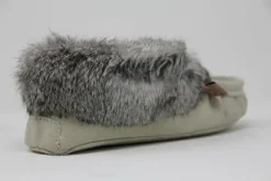 New Moccasins Beaded Fur Collar Women Women's Slippers