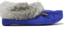 Fashion Moccasins Beaded Fur Collar Women Women's Slippers
