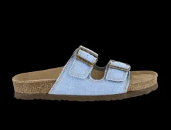 Best Santa Barbara Light Denim Women's Santa Barbara Women Women's Sandals