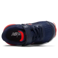 Hot Kids Navy Infant Baby Velcro Runner Kids Kid's Athletic