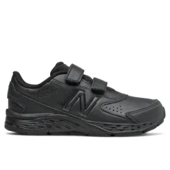 Hot Kids School Uniform Black Shoe YU680BB Kids Kid's Athletic
