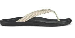 New Ho'opio Beach Thong - Bone Stripe Women Women's Sandals