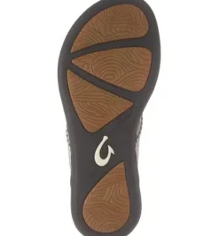 New Ho'opio Beach Thong - Bone Stripe Women Women's Sandals