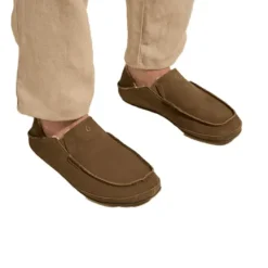 New Moloa Premium Leather Shearling Slipper Men's Slippers|Men's Shoes