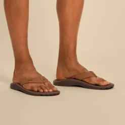 New 'Ohana Men's Tan Beach Sandal Men's Sandals