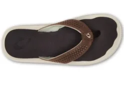 Discount Ulele Men's Beach Sandals in Dark Wood - Canadian Footwear Men's Sandals