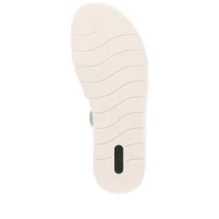 Clearance D2073-80 White Women's Elastic Sandal Women Women's Sandals