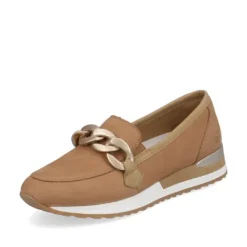 Sale Rieker R2544-60 Chain Detail Women's Loafer Women Women's Shoes