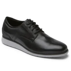 Clearance Total Motion Craft Plain Toe Black Dress Shoe Men's Shoes