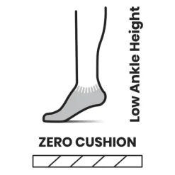 Best Women's Run Zero Cushion Low Ankle Socks Socks