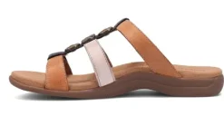 Fashion Prize 4 Tan Multi Women's Slide Sandal Women Women's Sandals