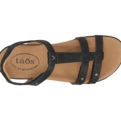 Best Trophy 2 Black Women's Back Strap Sandal Women Women's Sandals