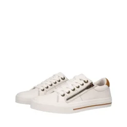 Fashion Z-Soul White/Golden Tan Women's Sneaker Women Women's Shoes